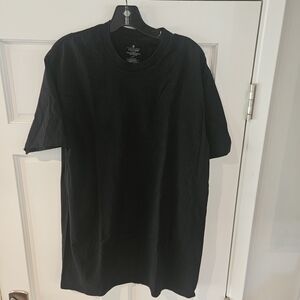 Set of 3 New Stafford Crewneck Black T-Shirts